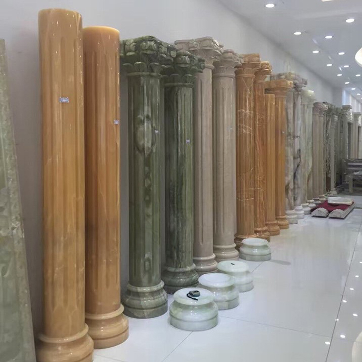 cột đá hoa cương