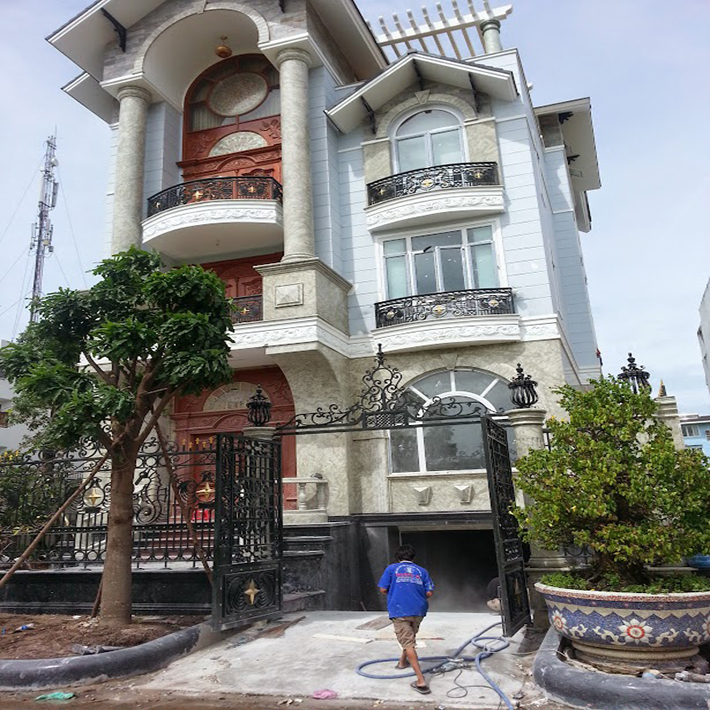 cột đá hoa cương