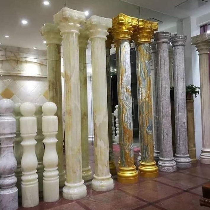 cột đá hoa cương