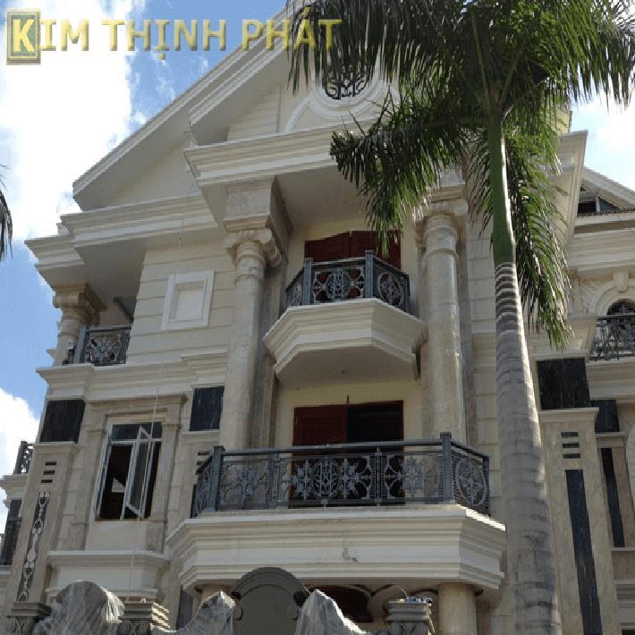 cột đá hoa cương