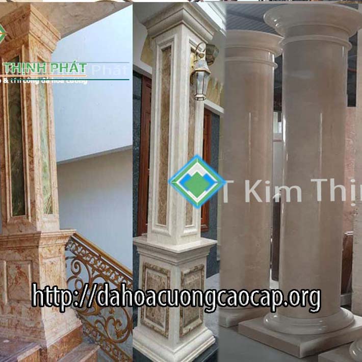 cột đá hoa cương