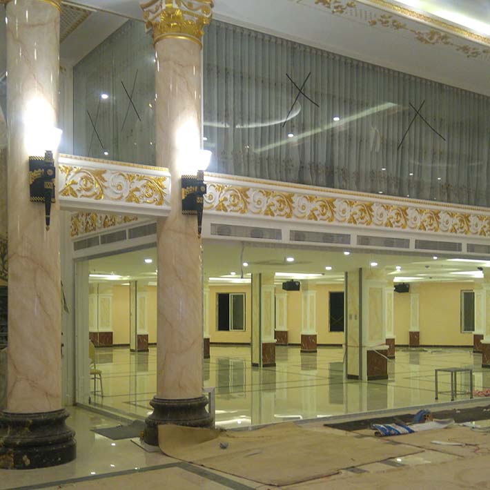 cột đá hoa cương