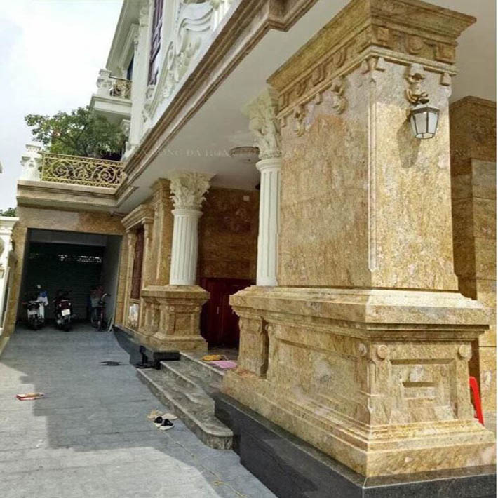 Cột đá marble