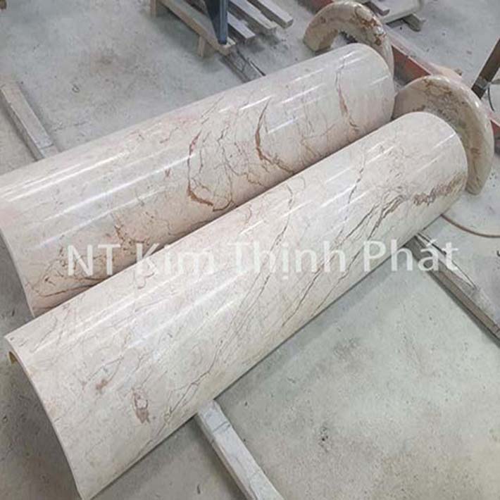 Cột đá marble