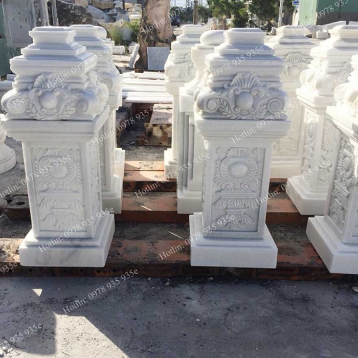 lục bình đá hoa cương trắng f058 lục bình đá hoa cương trắng f058