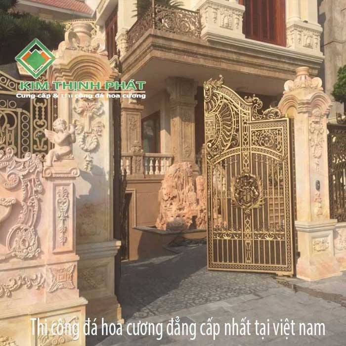 Cột đá hoa cương vuông 266